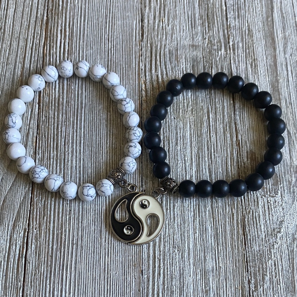 Couple's bracelet Yin Yang Bracelet Set